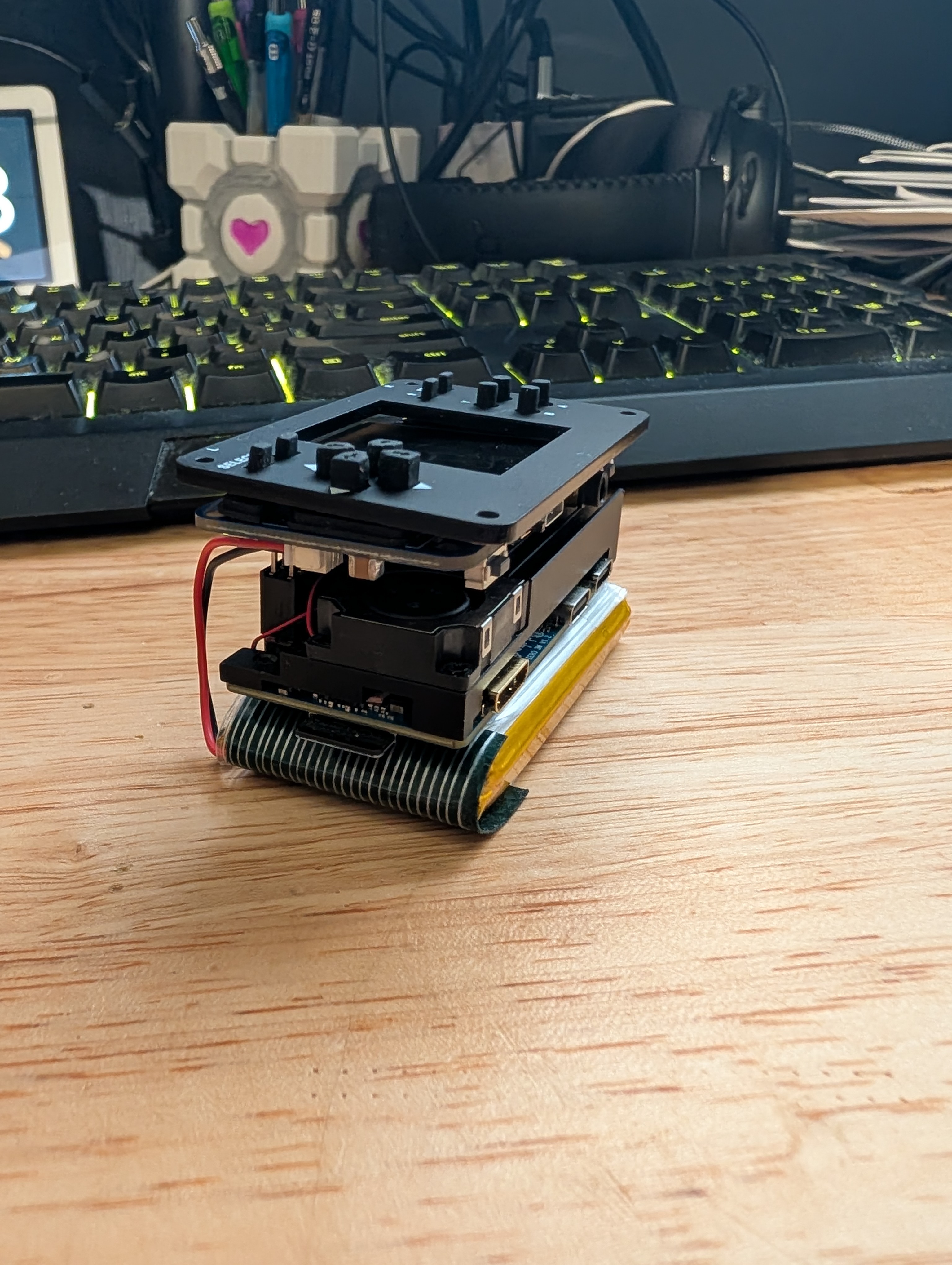 Micro Cyberdeck Side View